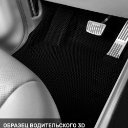 3D коврики EVA с бортами Kia Carnival IV передний ряд (2020-н.в.)