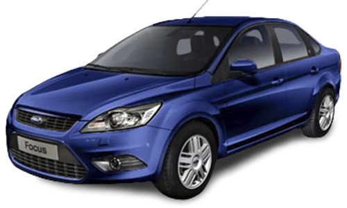 2D коврики EVA в салон и багажник на Ford Focus II седан (2004-2011)