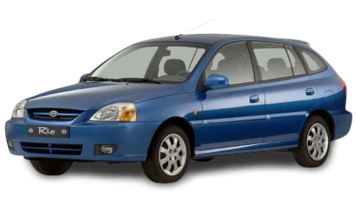 2D коврики EVA в салон и багажник на Kia Rio I универсал (1999-2005)