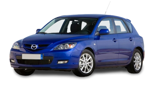 2D коврики EVA в салон и багажник на Mazda 3 I BK хэтчбек (2003-2009)