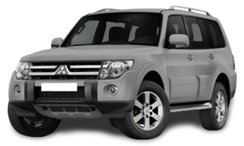 2D коврики EVA в салон и багажник  на Mitsubishi Pajero IV 5D 5 мест (2006-н.в.)