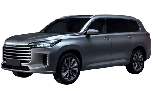 3D коврики EVA с бортами в салон  на EXEED VX 6 мест (2021-н.в)