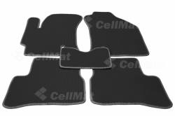 2D коврики EVA в салон и багажник на Kia Rio II седан (2005-2011)