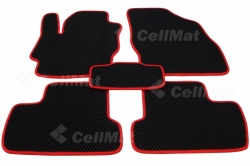 2D коврики EVA в салон и багажник на Mazda 3 II BL седан (2008-2013)