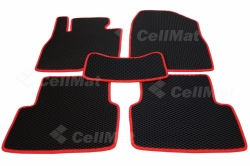 2D коврики EVA в салон и багажник на Mazda 3 III BM седан (2013-2019)