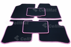 2D коврики EVA в салон и багажник  на Toyota bB I, правый руль (2000-2005)