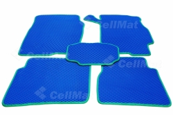 2D коврики EVA в салон на Mazda 626 Capella GW 4WD, правый руль (1997-2002)