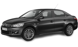 2D коврики EVA в салон  на Citroen C-Elysee I (2012-н.в.)