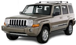 2D коврики EVA в салон и багажник  на Jeep Commander 7 мест (2005-2010)
