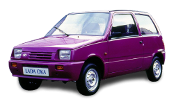 2D коврики EVA в салон  на Lada Ока (1987-2008)