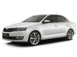 3D коврики EVA с бортами в салон  на Skoda Rapid I (2012-2020)