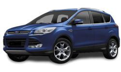 3D коврики EVA с бортами в салон на Ford Kuga II (2012-н.в.)