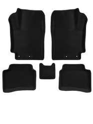 3D коврики EVA с бортами в салон на Hyundai Solaris II (2017-н.в.)