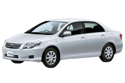 2D коврики EVA в салон  на Toyota Corolla Axio X E140 FWD, правый руль (2006-2013)