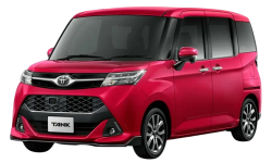 2D коврики EVA в салон и багажник  на Toyota Tank I (2016-2020)